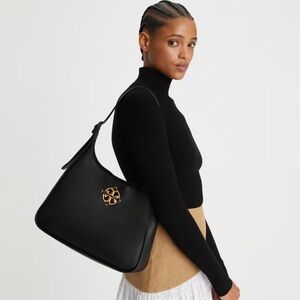 Tory Burch Navy Blue/Black Handbag